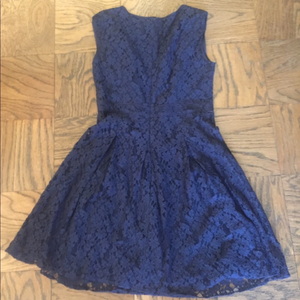 The Limited Navy Lace Dress